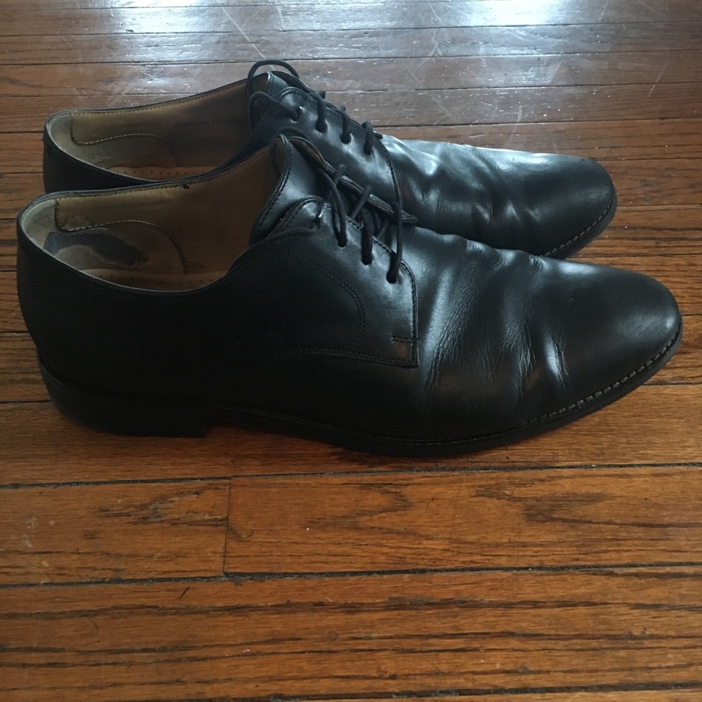 Cole Haan Mens Cambridge Plain Oxford Black, 12